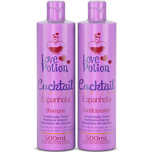 HOME CARE ESPANHOLA KIT CHAMPU + ACONDICIONADOR 2*500ML - LOVE POTION