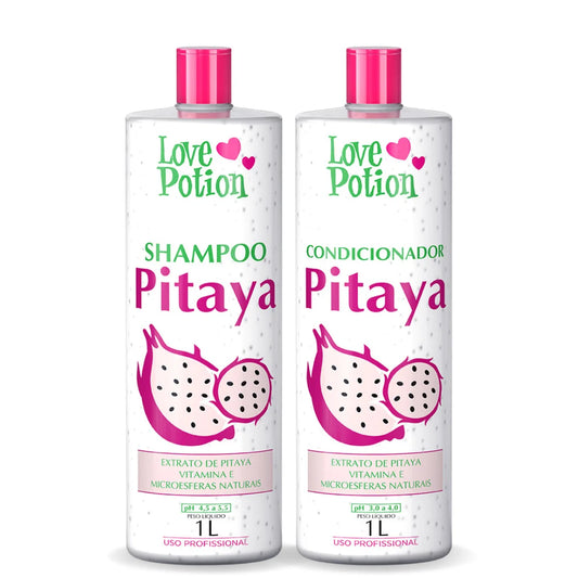 HOME CARE PITAYA KIT CHAMPU + ACONDICIONADOR 1L - LOVE POTION