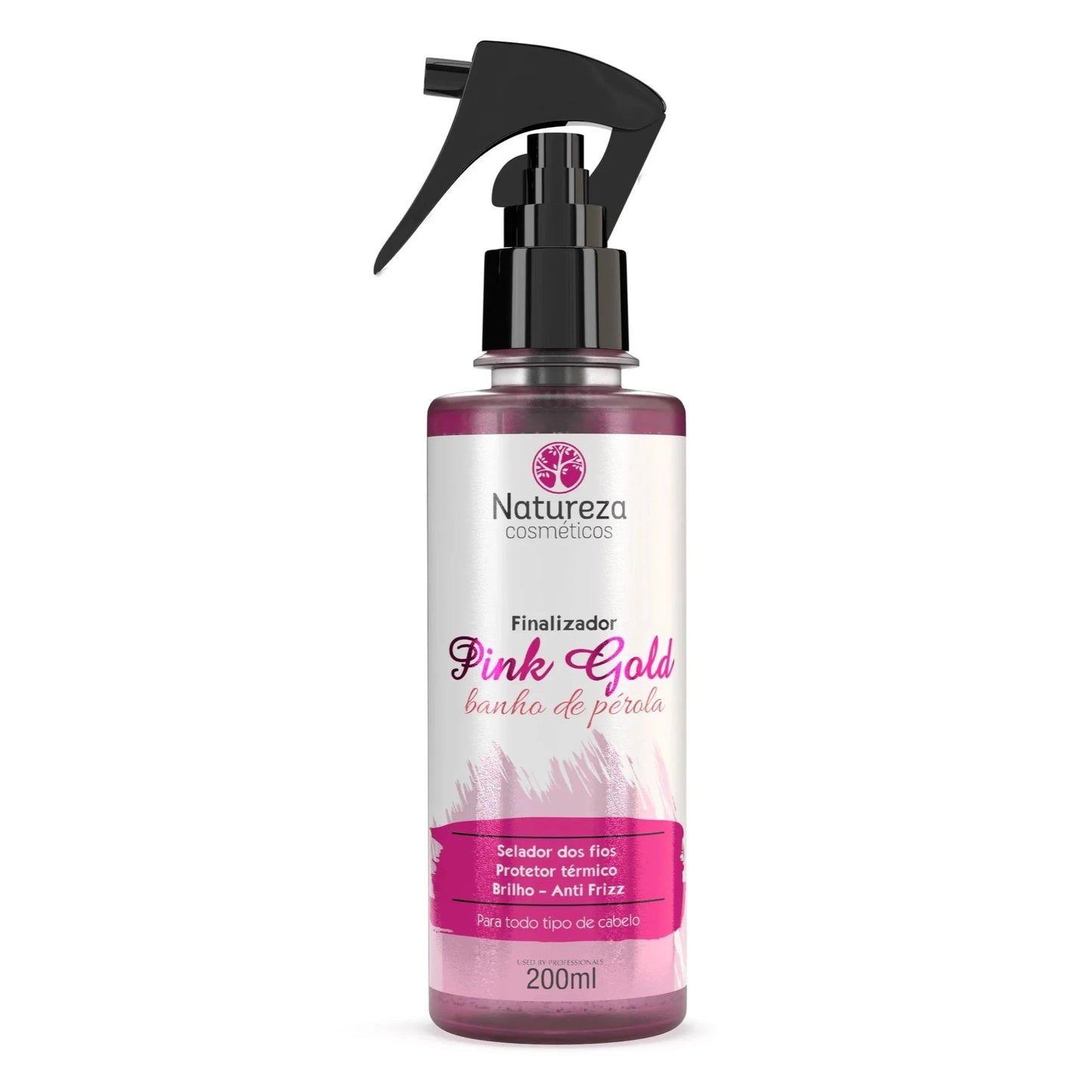 SPRAY FINALIZADOR PINK GOLD 200ML - NATUREZA