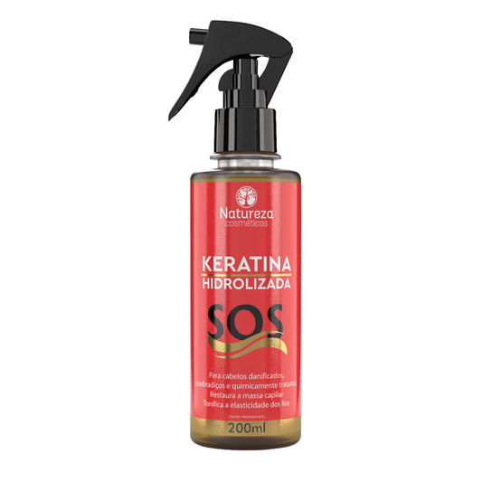 KERATINA HIDROLIZADA SOS SPRAY 200ML - NATUREZA