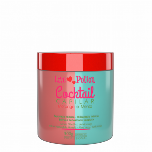 MÁSCARA MORANGO E MENTA 500ML – LOVE POTION