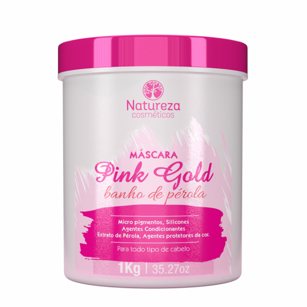 MASCARA PINK GOLD 1KG - NATUREZA